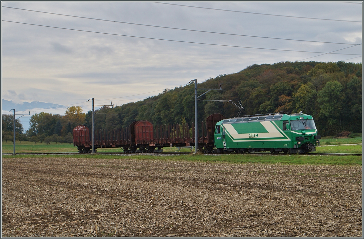 A BAM Cargo train betweeen Yens and Apples.
15.10.2014