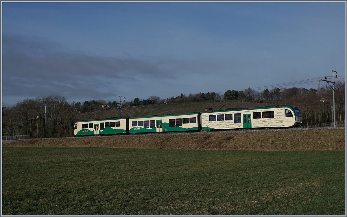 A BAM local train near Vufflens le Chateau.
03.03.2017