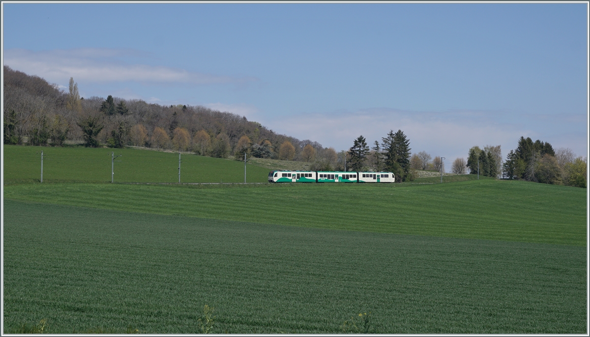 A BAM local train on the way to Morges by Yens.

20.04.2021