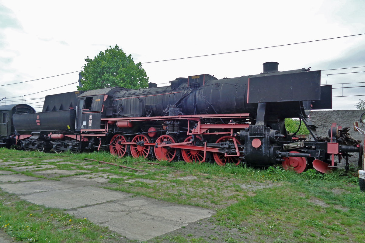 A bit wrecky Ty2-38 stands at the Industrial Museum in Jaworzyna Slaska on 1 May 2018.