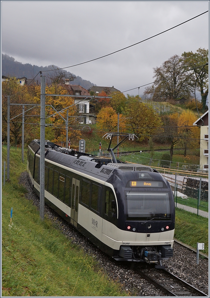 A CEV MVR ABeh 2/6 near St Légier Gare. 11.11.2017