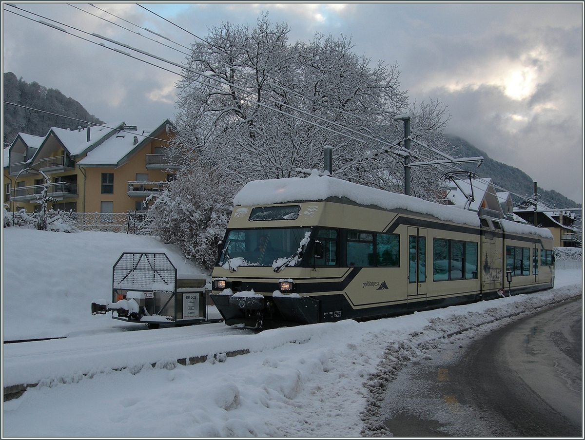 A CEV MVR GTW Be 2/6 in Blonay.
16.01.2016