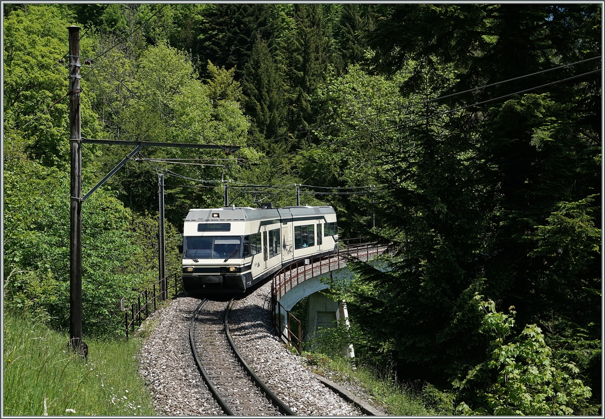 A CEV MVR GTW Be 2/6 near Les Avants.
25.05.2016 