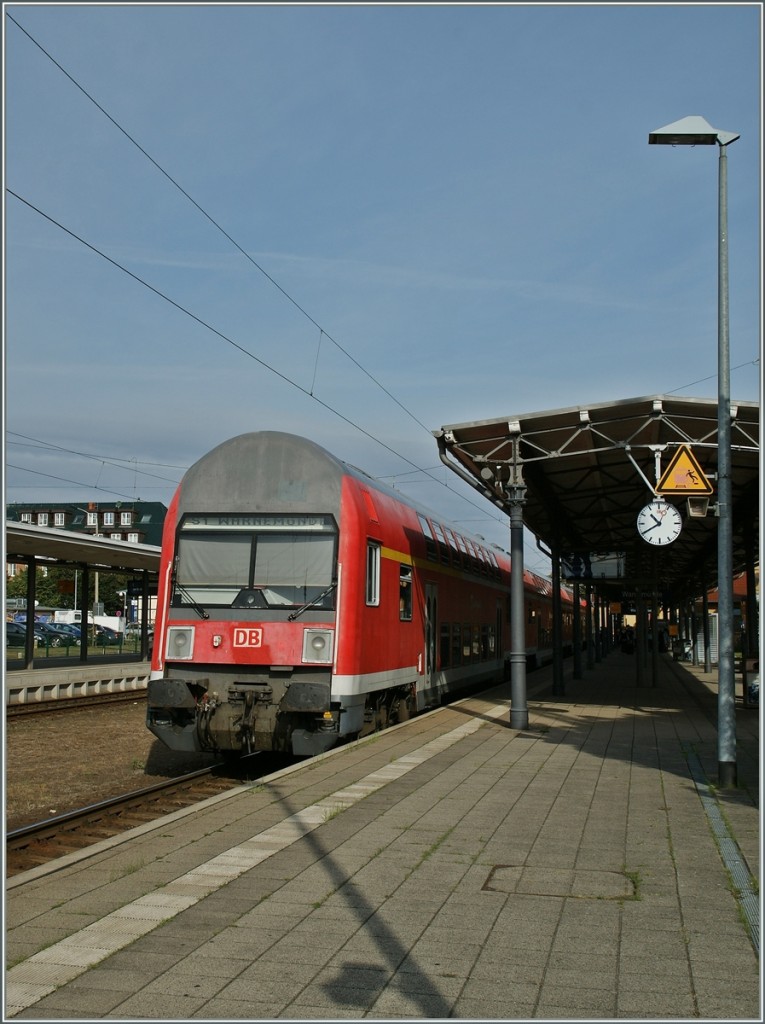 A Control-Car of the S-Bahn Rostock in Warnemünde. 
21.09.2012