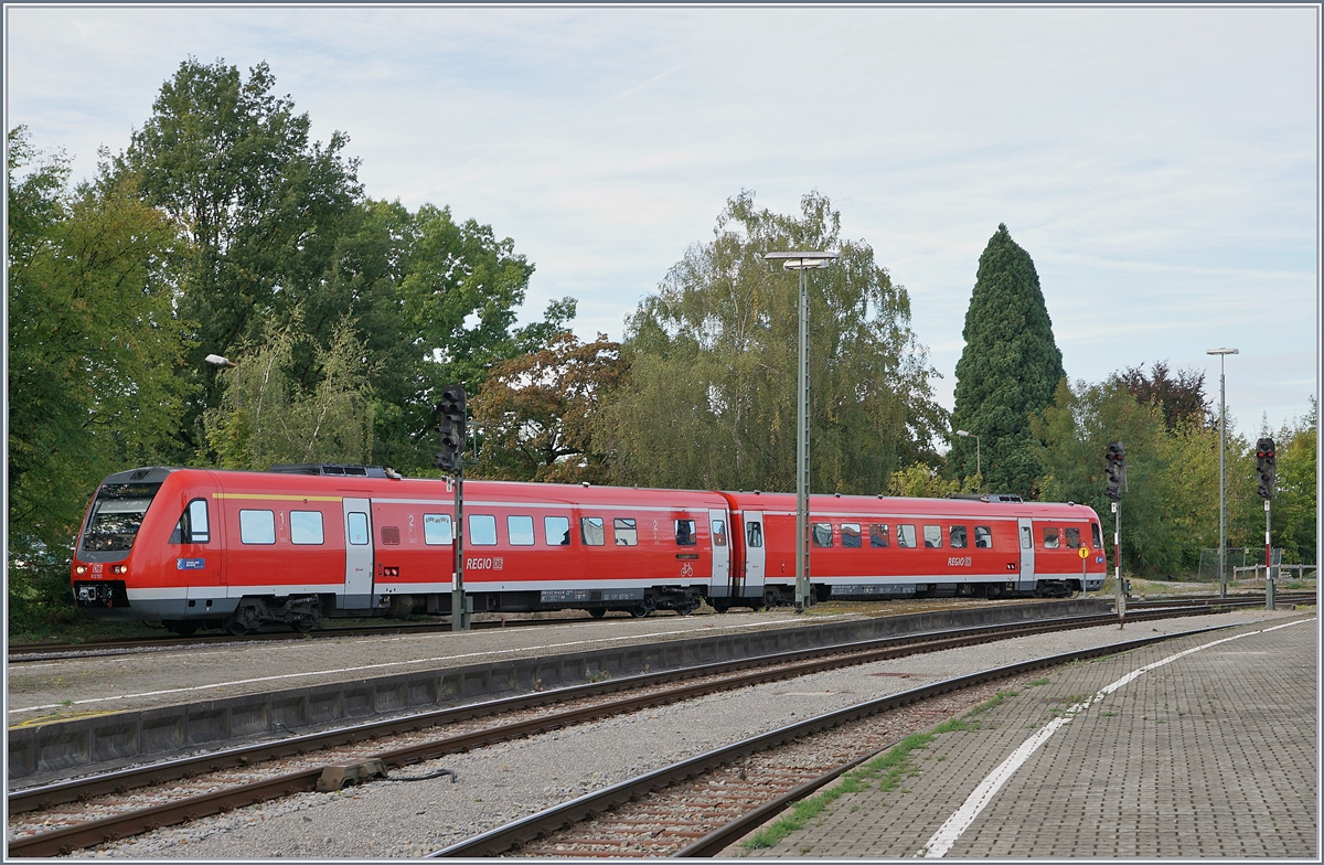 A DB VT 612 in Lindau Main Station.
22.09.2018