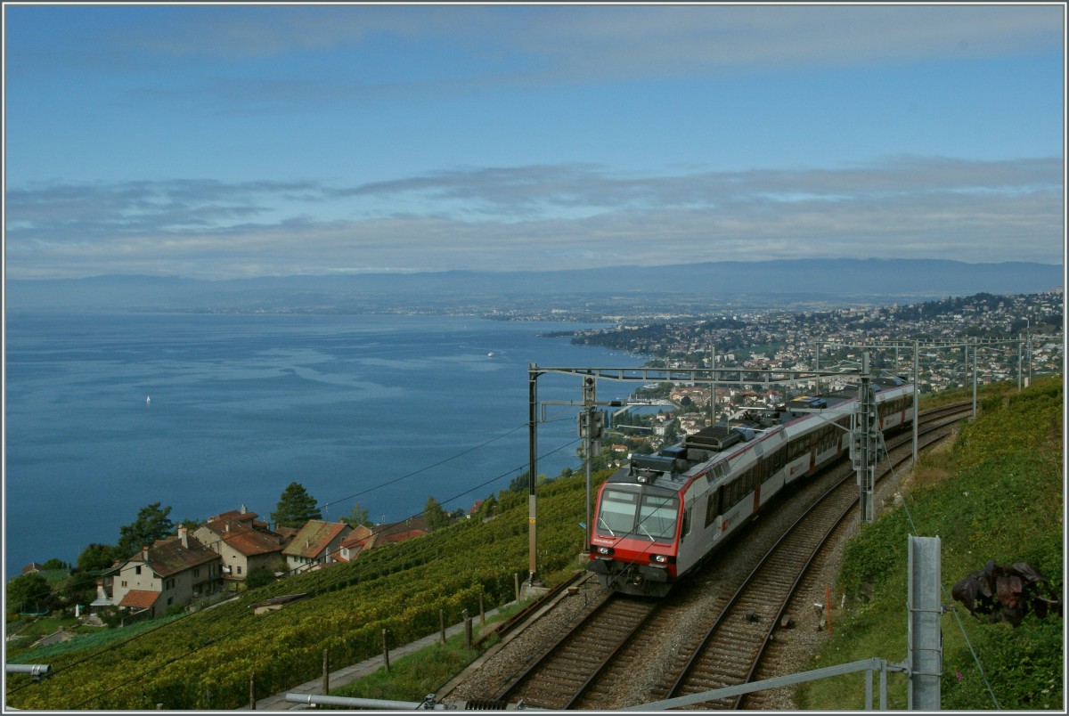 A Domino from Payerne to Lausanne near Grandvaux.
20.09.2013