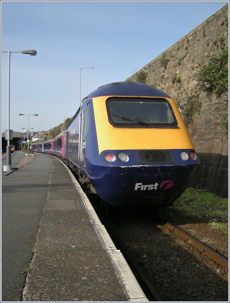 A First Great Western HST 125 Class 43 in Penzance.
16.04.2008