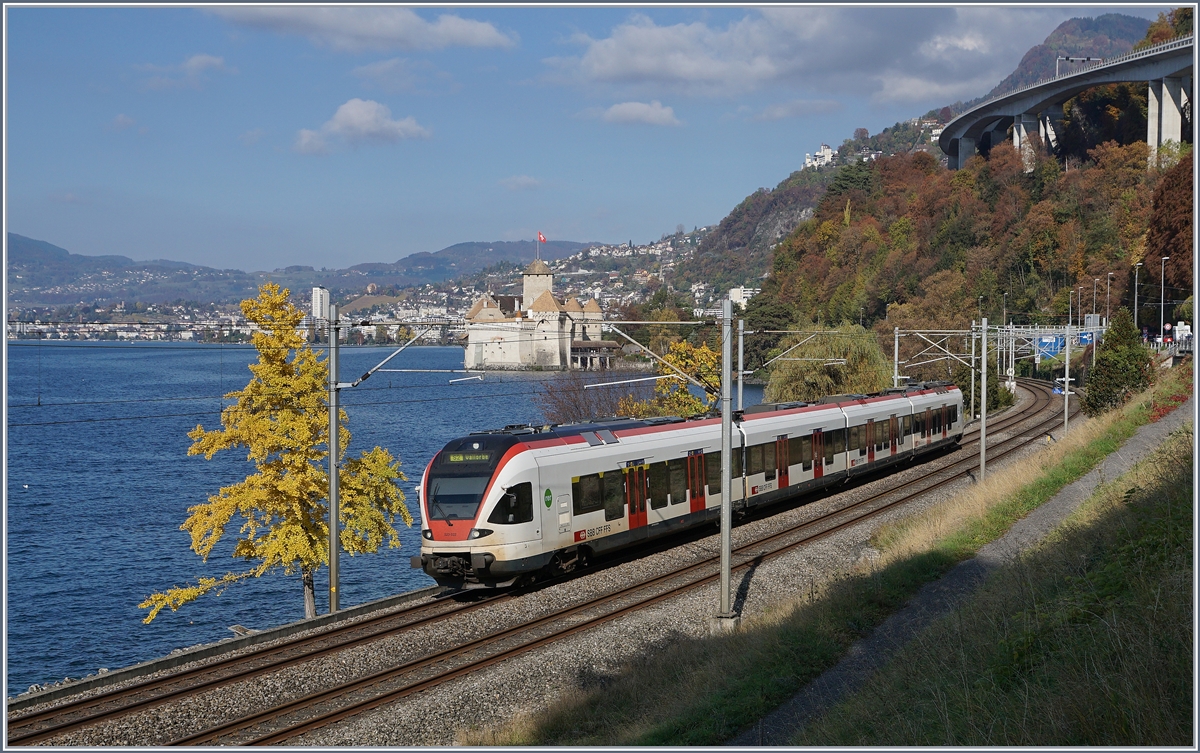 A Flirt to Vallorbe by The Castle of Chillon.
03.11.2016