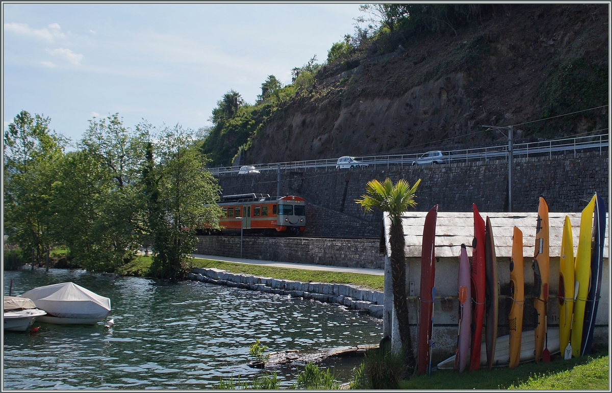 A FLP Be 4/12 by Agno on the way to Lugano FLP. 

05.05.2014
