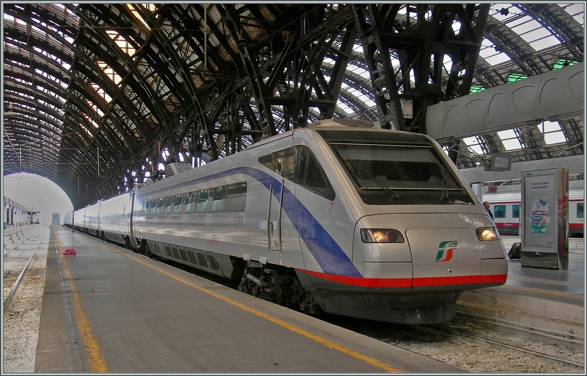 A FS ETR 470 in Milano Centrale. 
22.06.2015