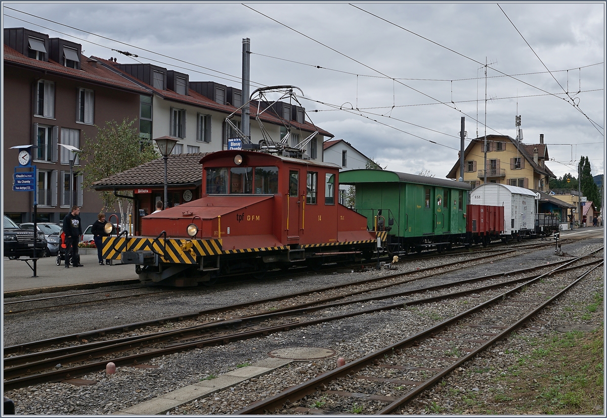 A GFM Cargo train by the Blonay-Chamby Railway in Blonay.
17.09.2016