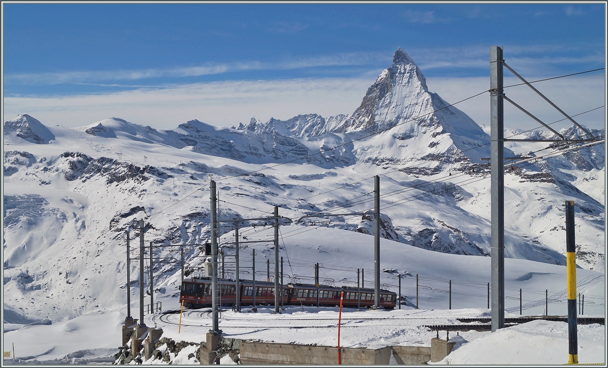 A GGB near the Summit Station Gornergrat.
27.02.2014