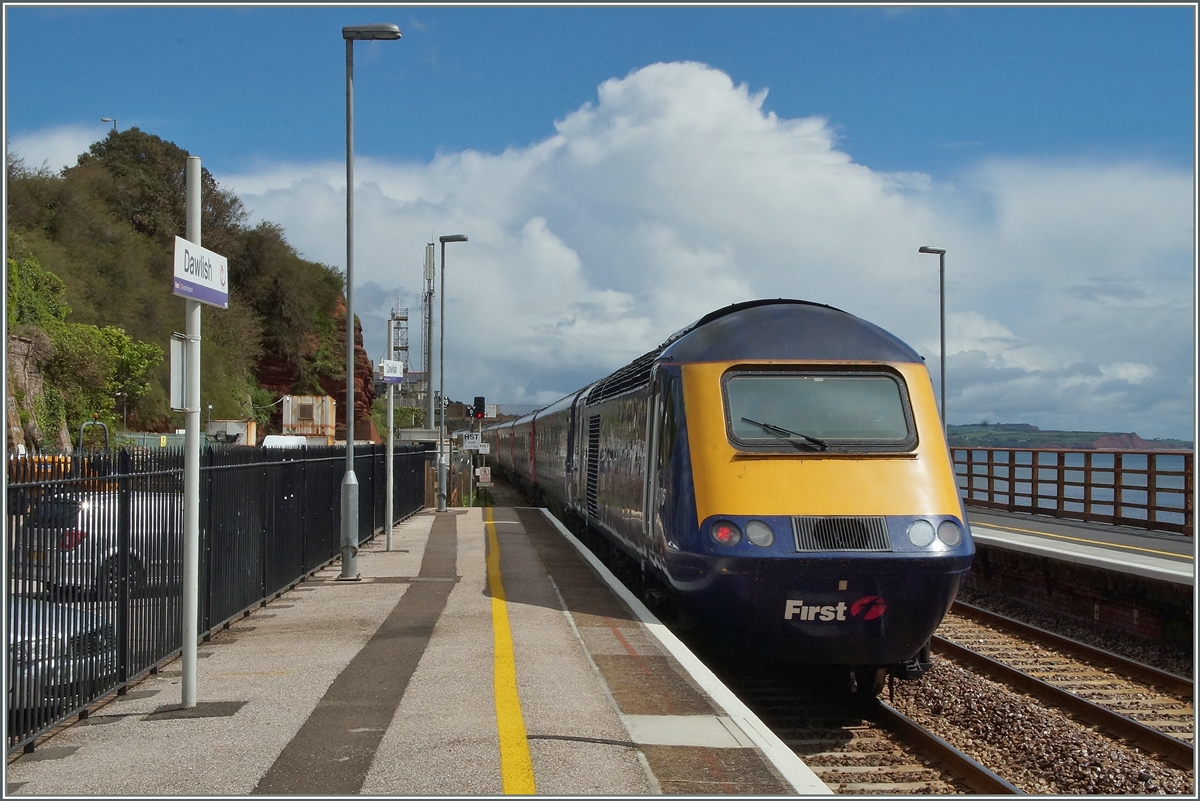 A Great Western Railway GWR HST 125 Class 43 in Dawlish.
12.05.2014