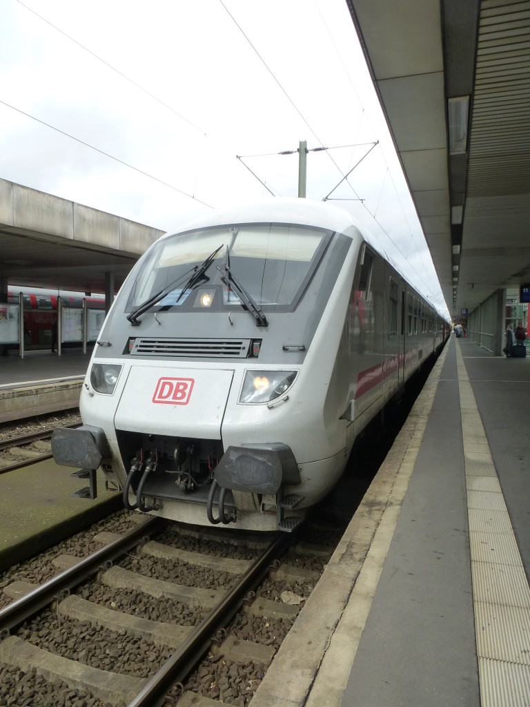A IC-control car is standing in Hannover main station on August 19th 2013.