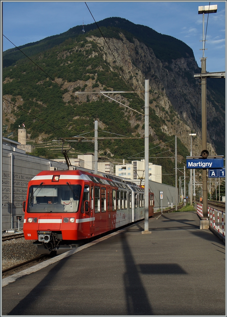 A MC local train is arriving at Martingy.
28.08.2015