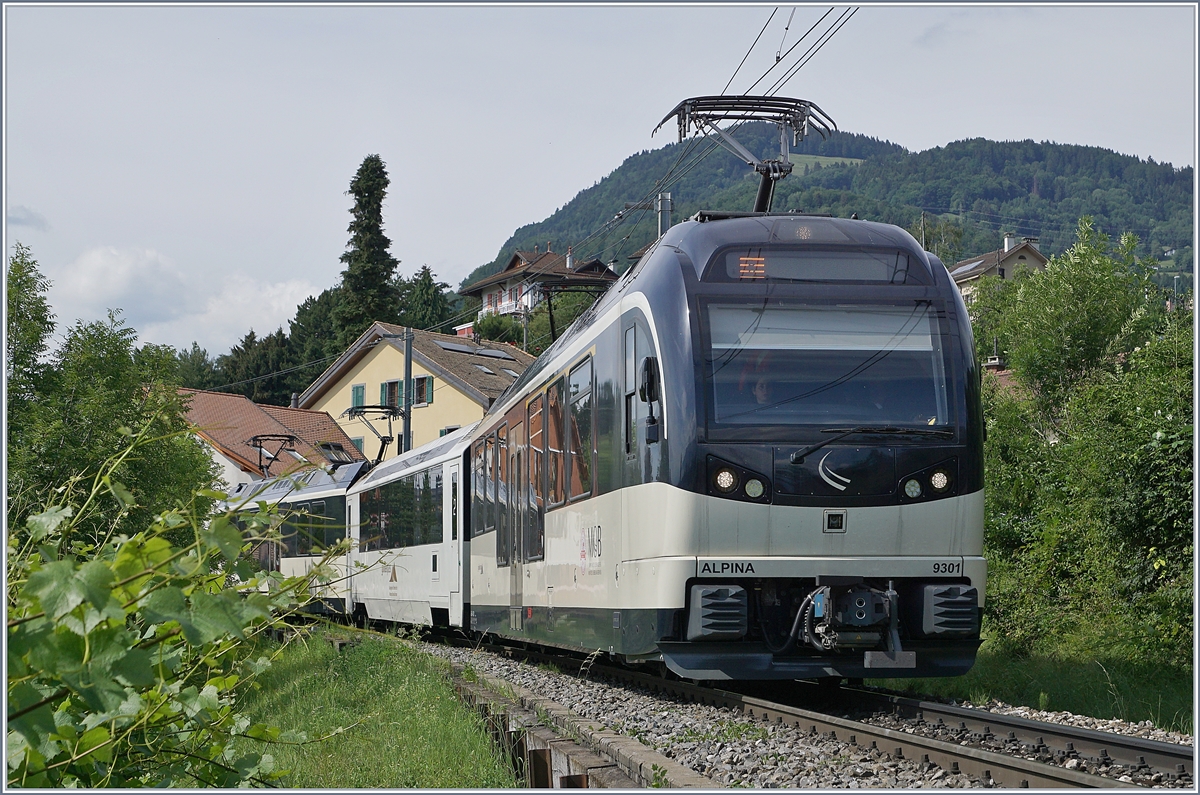 A MOB  Alpina  on the way to Montreux by Planchamp.
21.06.2018