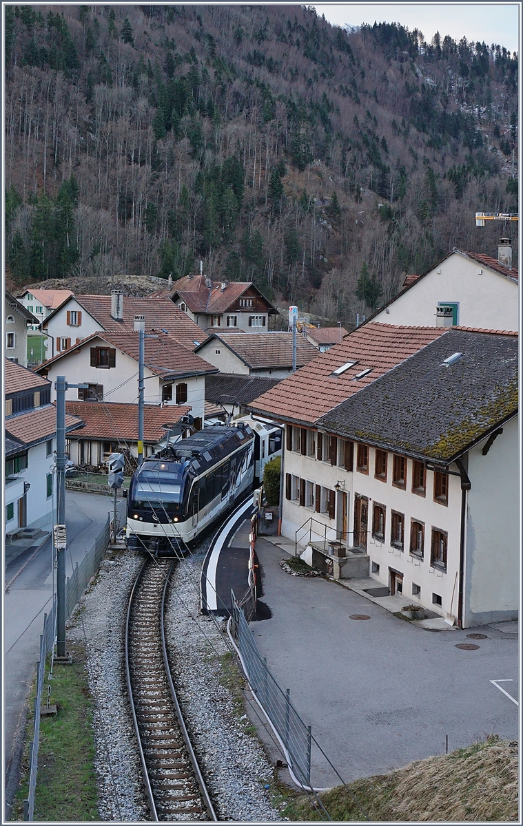 A MOB  Alpina  on the temprairy stop in Montbovon.

02.04.2018