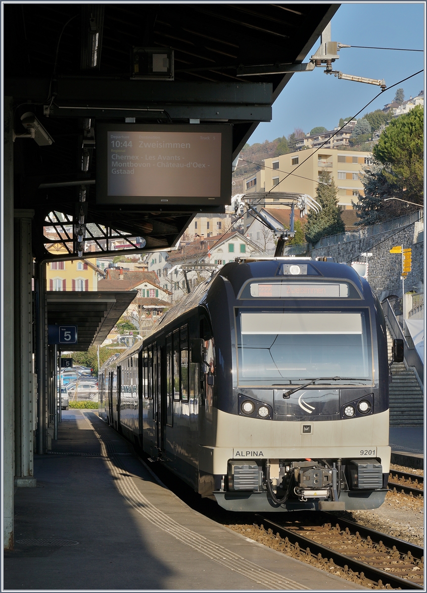 A MOB Alpina train in Montreux.
14.12.2016