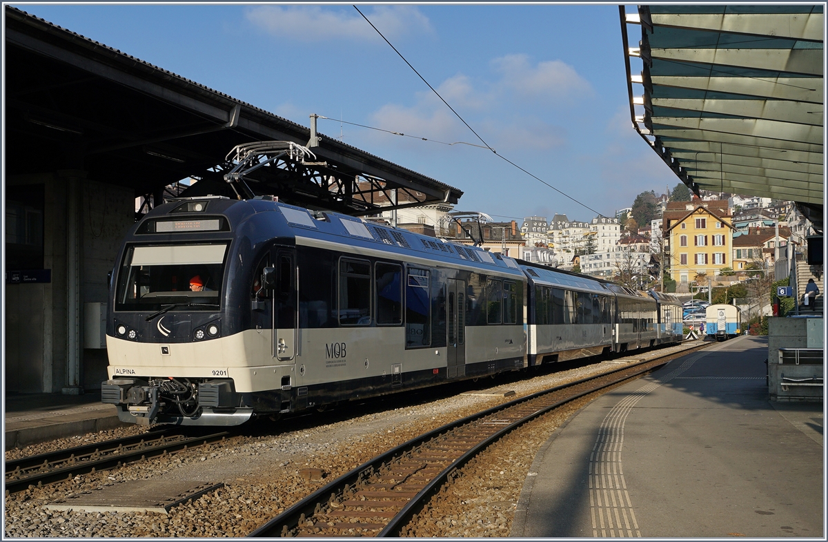 A MOB Alpina train in Montreux.
14.12.2016