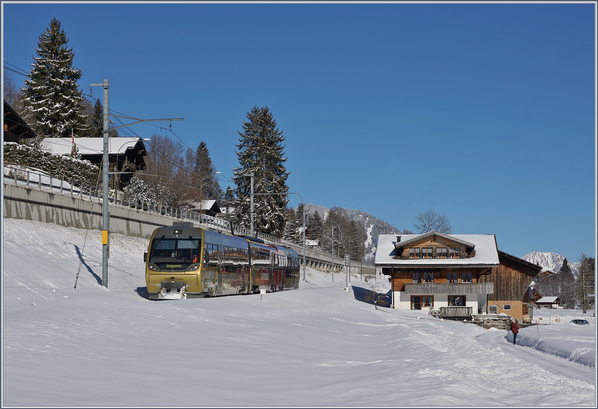 A MOB local train by Schönried.
13.02.2018