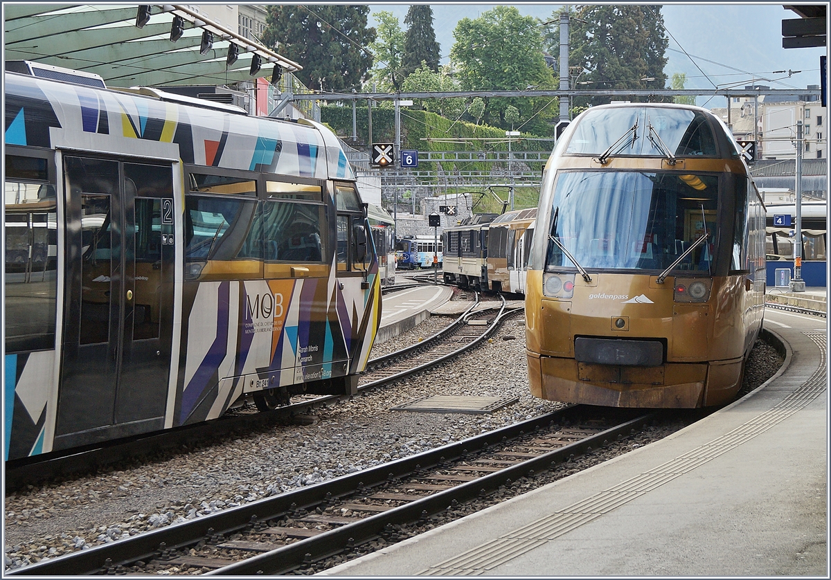 A MOB Panoramic Express is arriving at Montreux.

26.04.2020