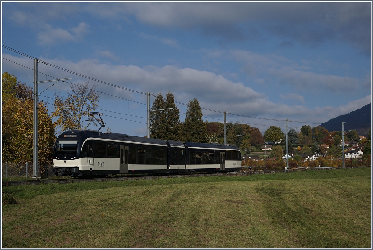 A MVR ABeh 2/6 local train near the Castle of High-City. 
03.11.2016