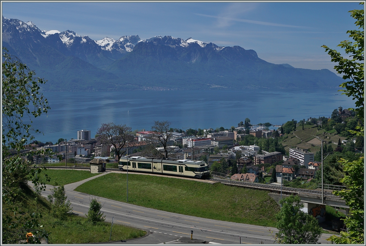 A MVR GTW Be 2/6 by the Station Châtelard VD.
25.05.2016