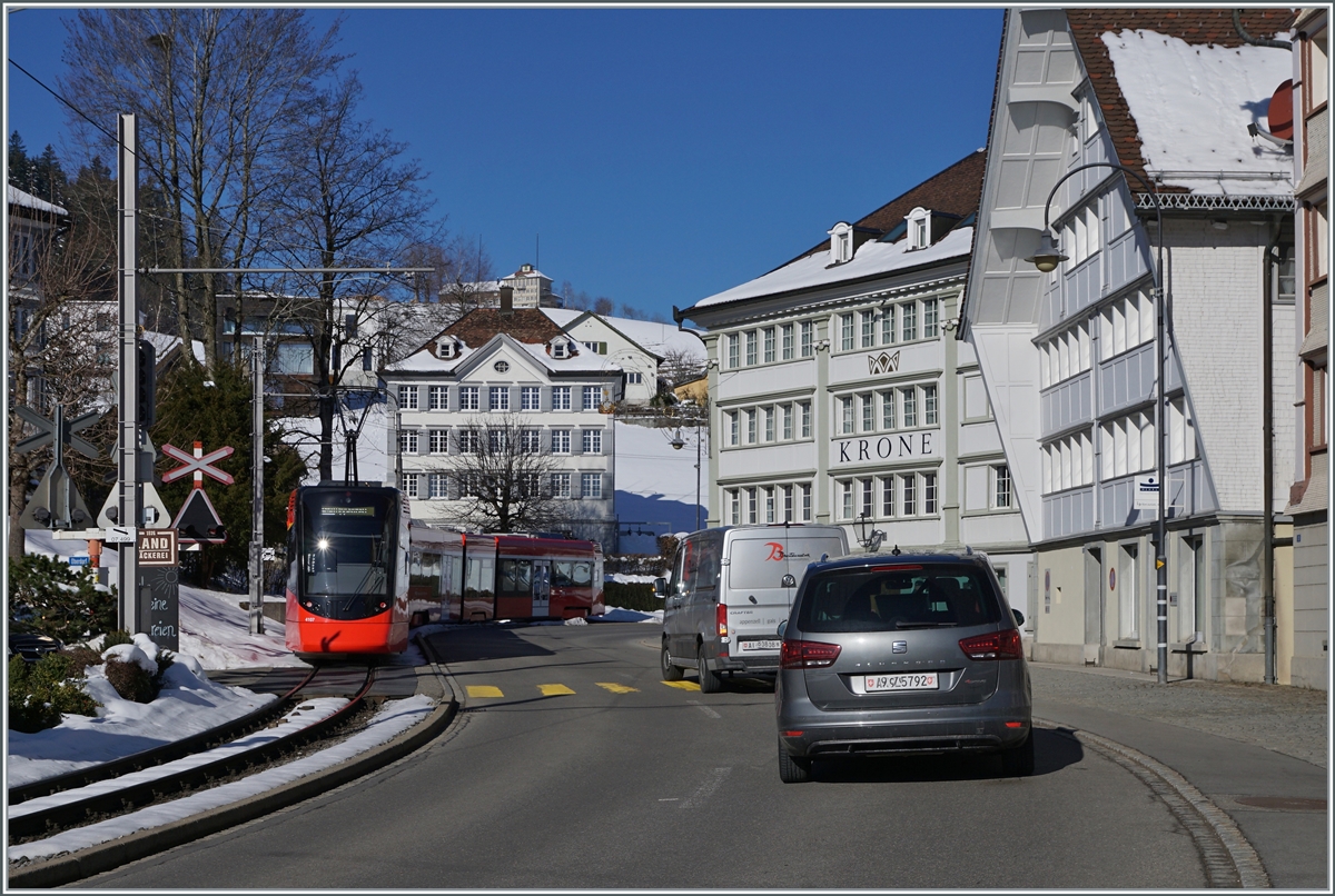 A new AB  Tango  on the way to Appenzell (via St Gallen) in Spicher

24.03.2021

 