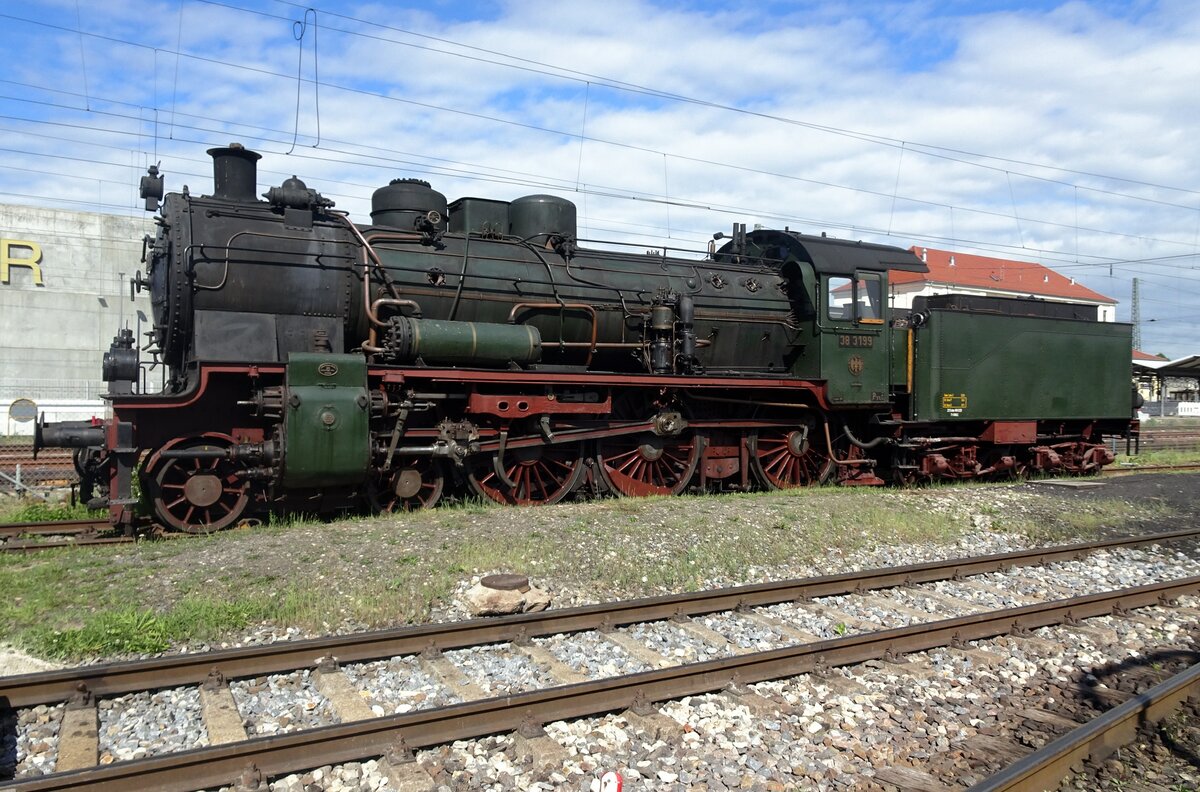 A newby at the BEM Nördlingen: 38 3199 stands there on 26 May 2022.