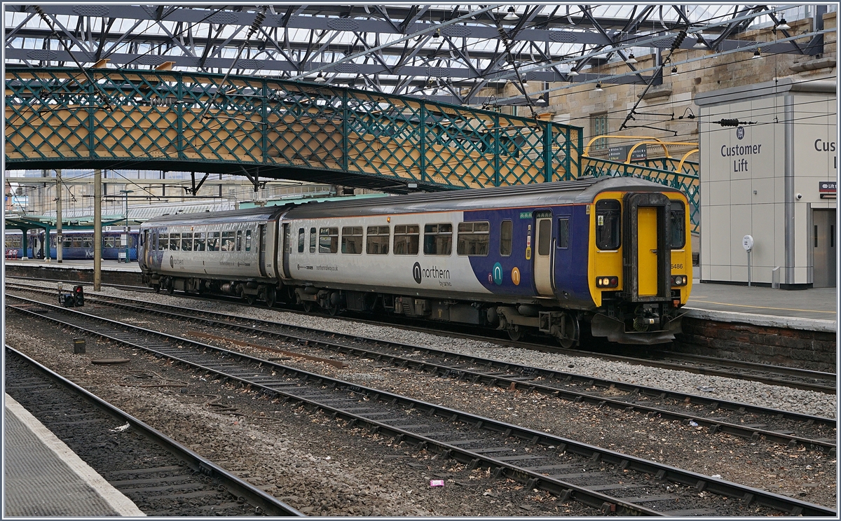 A Nothern Class 156 in Carlisle.
25.04.2018