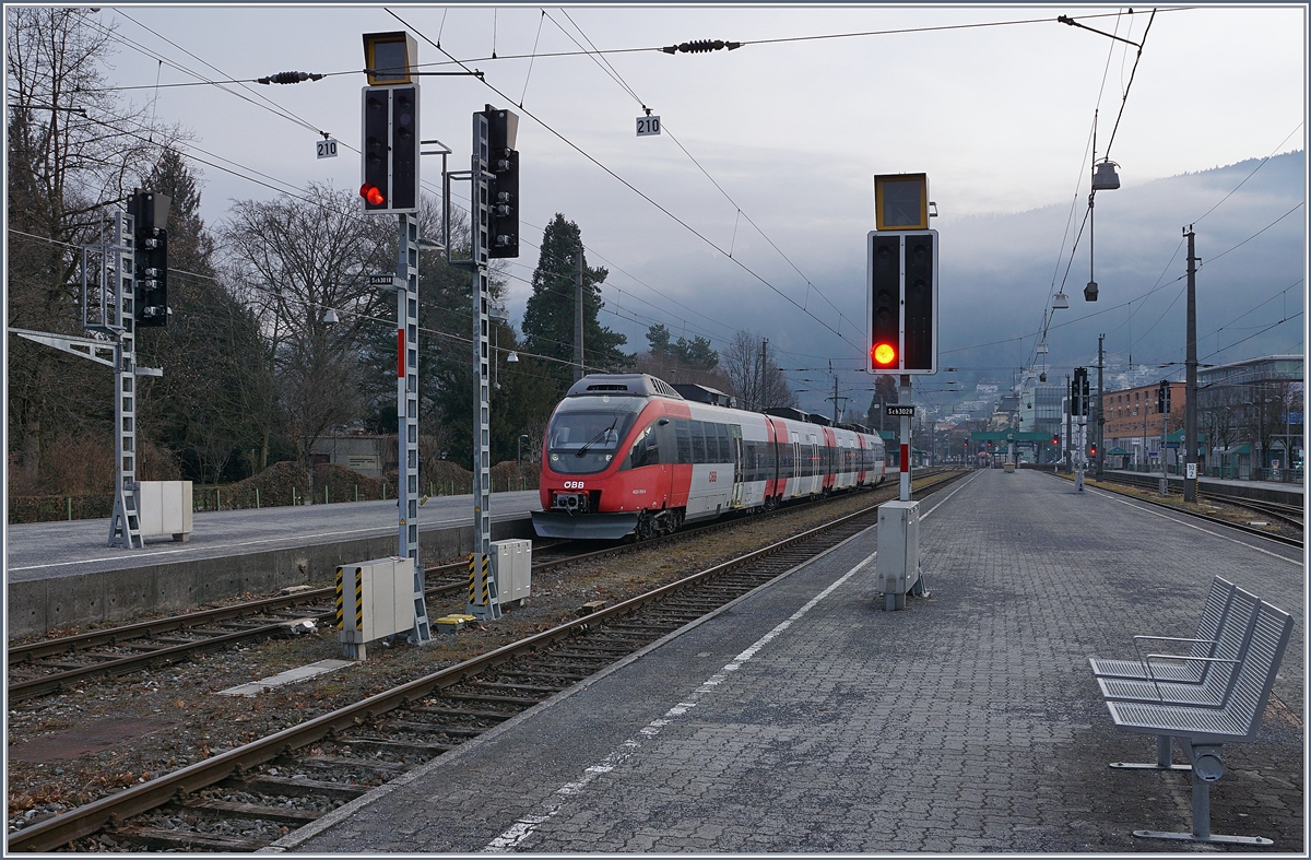 A ÖBB ET 4024 in Bregenz. 

17.03.2018