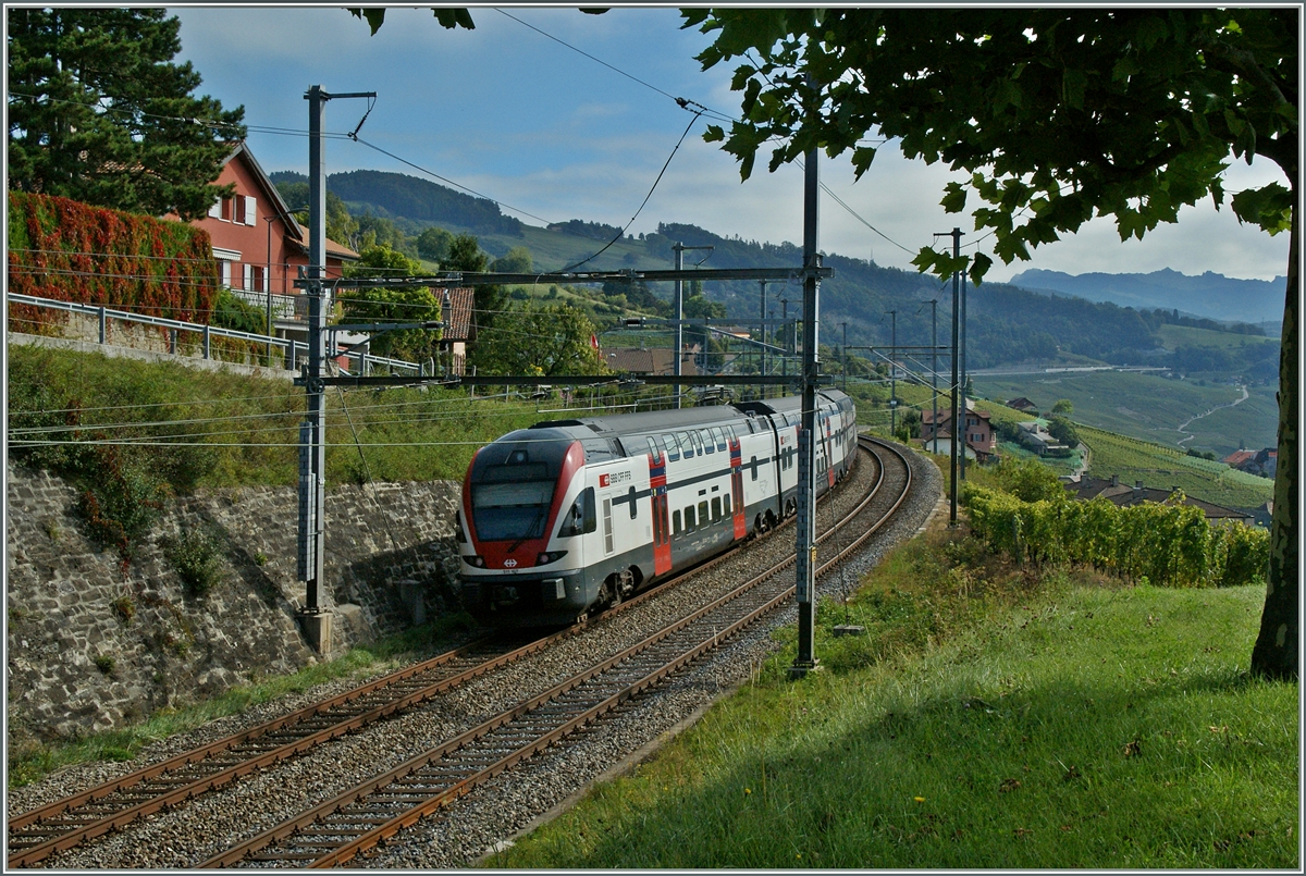 A RABe 511 to Romont by Grandvaux.
20.09.2013