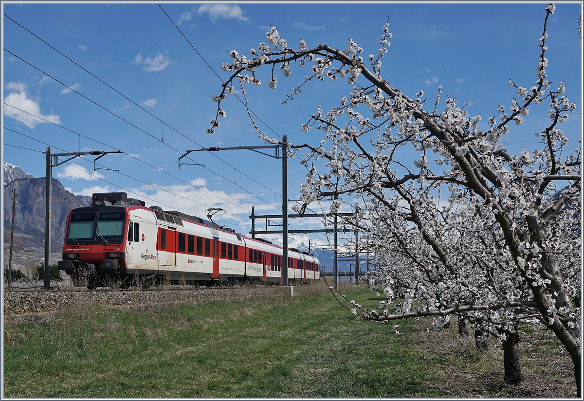 A RegioAlp Domino between Saxon and Charrat Fully.
04.04.2018