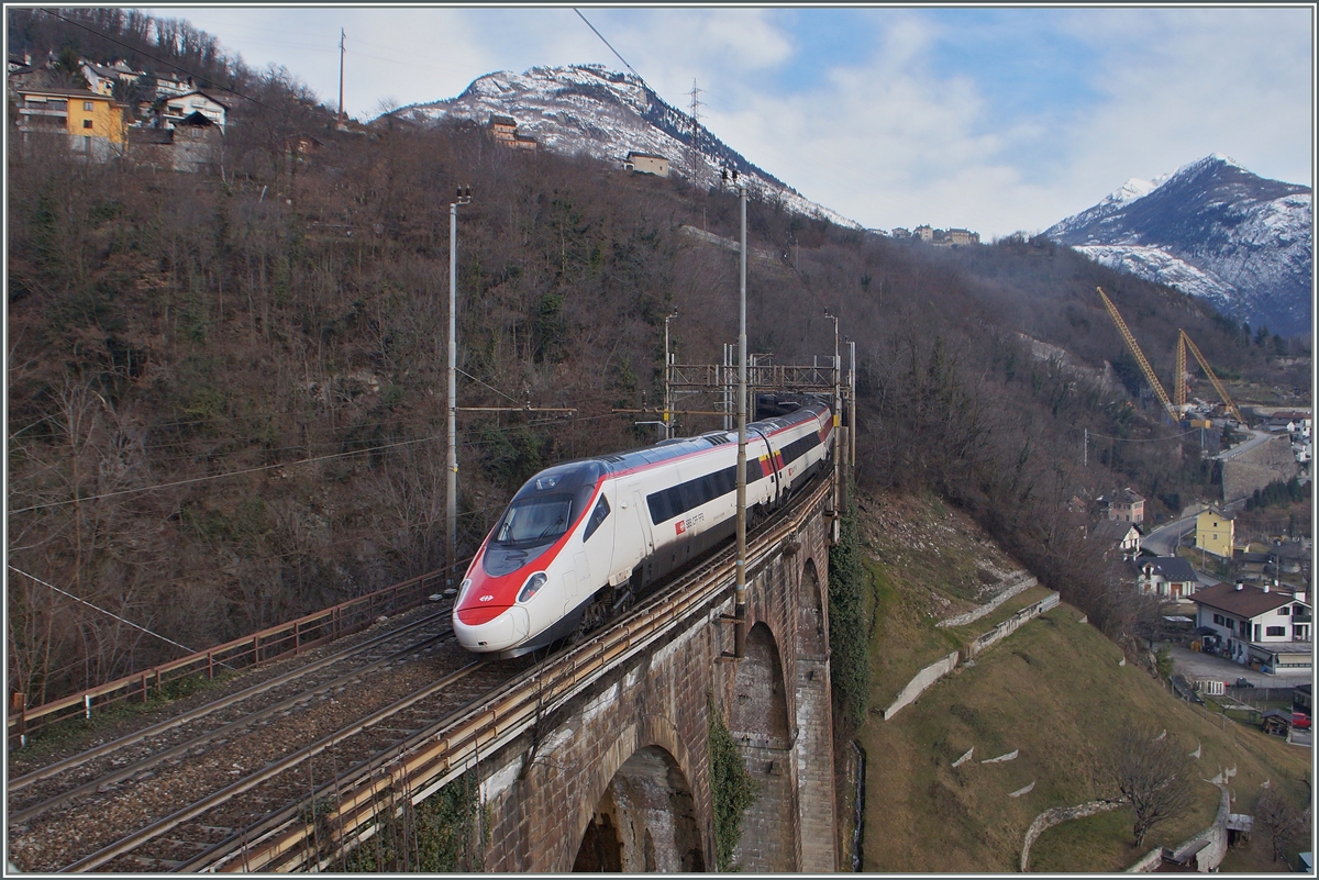 A SBB ETR 610 by Preglia. 
27. 01.2015