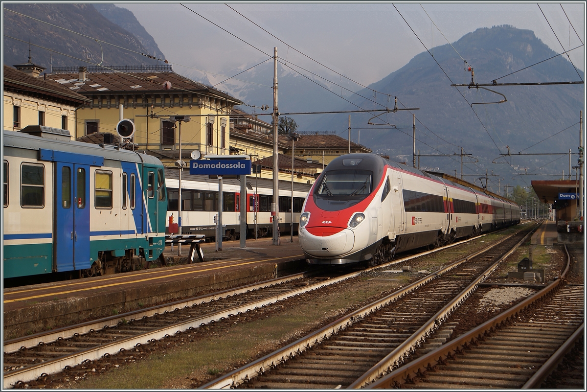 A SBB ETR 610 in Domodossola.
11.04.2015