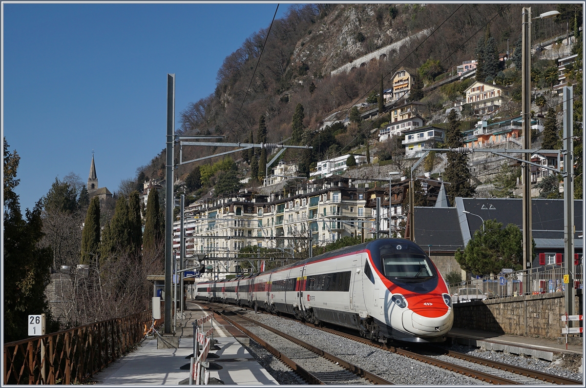 A SBB ETR 610 on the way to Milano Centrale. 
27.02.2017