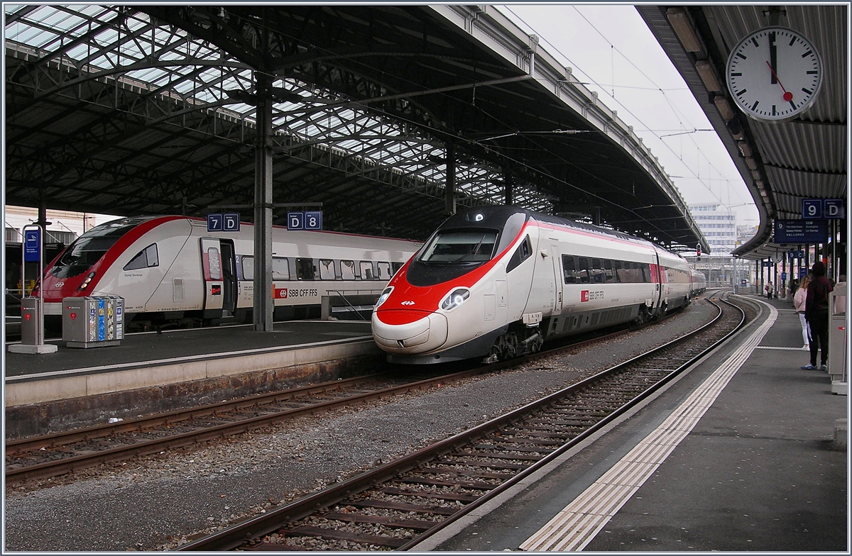 A SBB ETR 610 RABe 503 in Lausanne.
09.01.2018