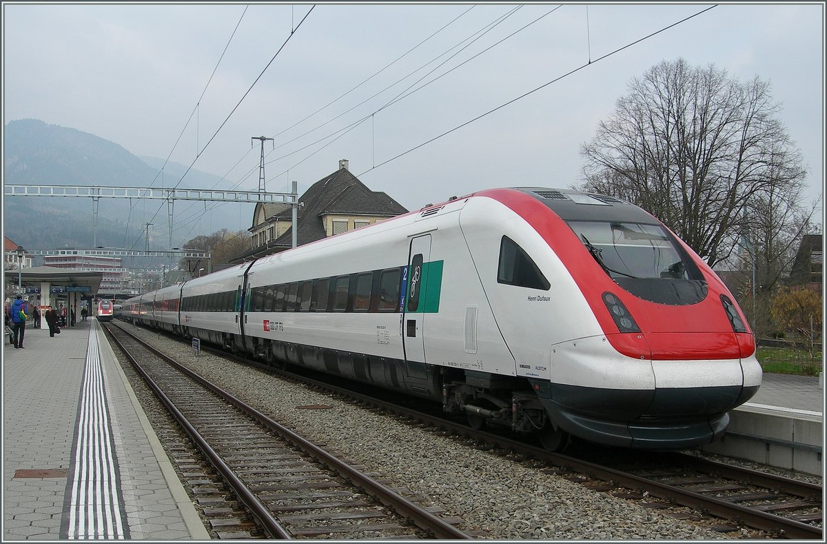 A SBB ICN in Grenchen Nord.
06.04.2013
