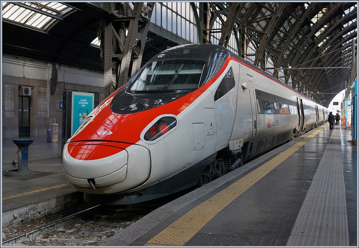 A SBB RABe 503 ETR 610 in Milano Centrale.
16.11.2017