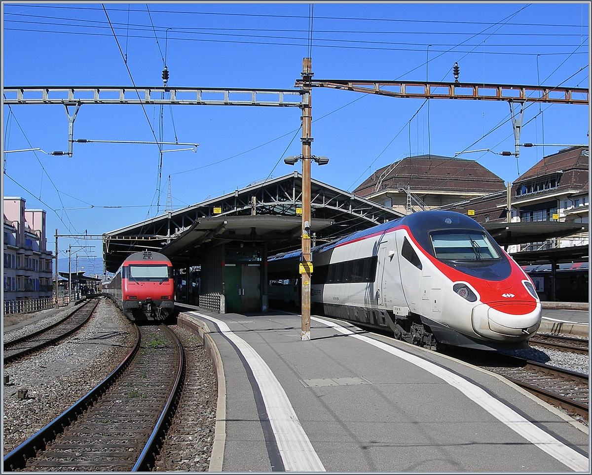 A SBB RABE 503 ETR 610 in Lausanne.
06.04.2018