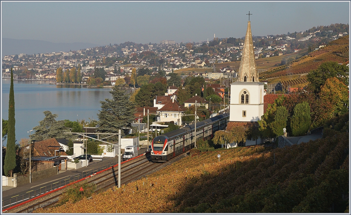 A SBB RABe 511 by Villette (VD).
18.10.2017