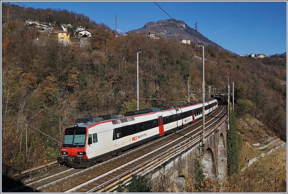 A SBB RBDe 560 by Preglia.
21.11.2017