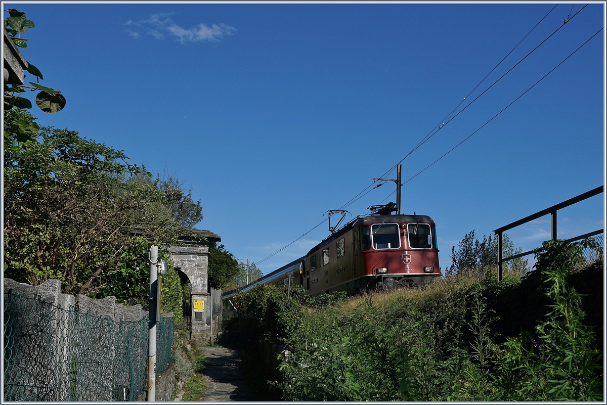 A SBB RE 4/4 II wiht an IR near Locarno.
19.06.2016