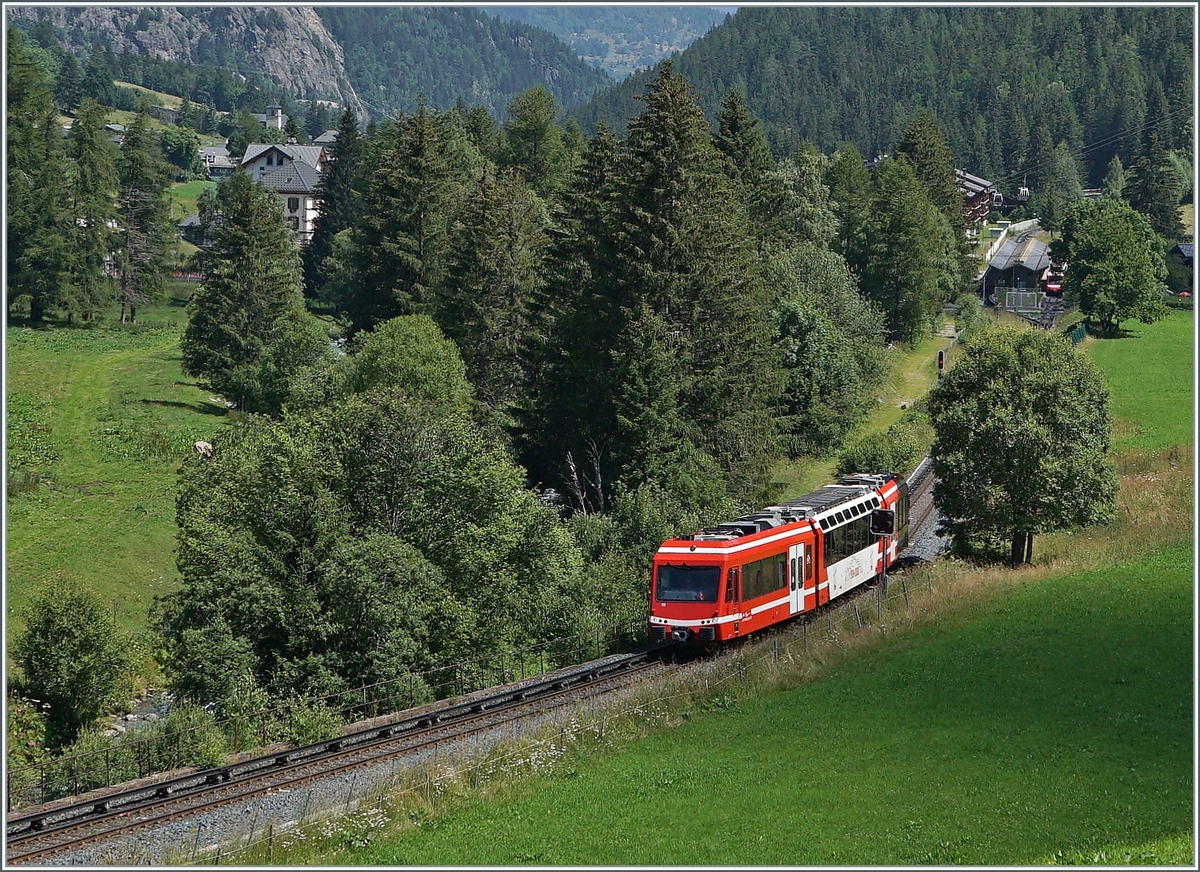 A SNCF TER to St Gervais Les Bains Le Fayet near Vallorcine.

20.07.2021