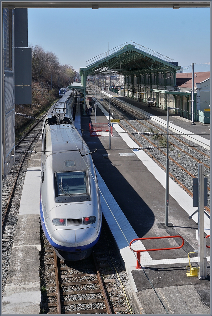 A SNCF TGV Duplex to Paris in Evian les Bains.
23.03.2019