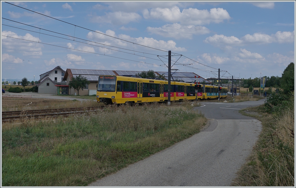 A SSB U 6 Service by Echterdingen on the way to Gertlingen. 

29.08.2022