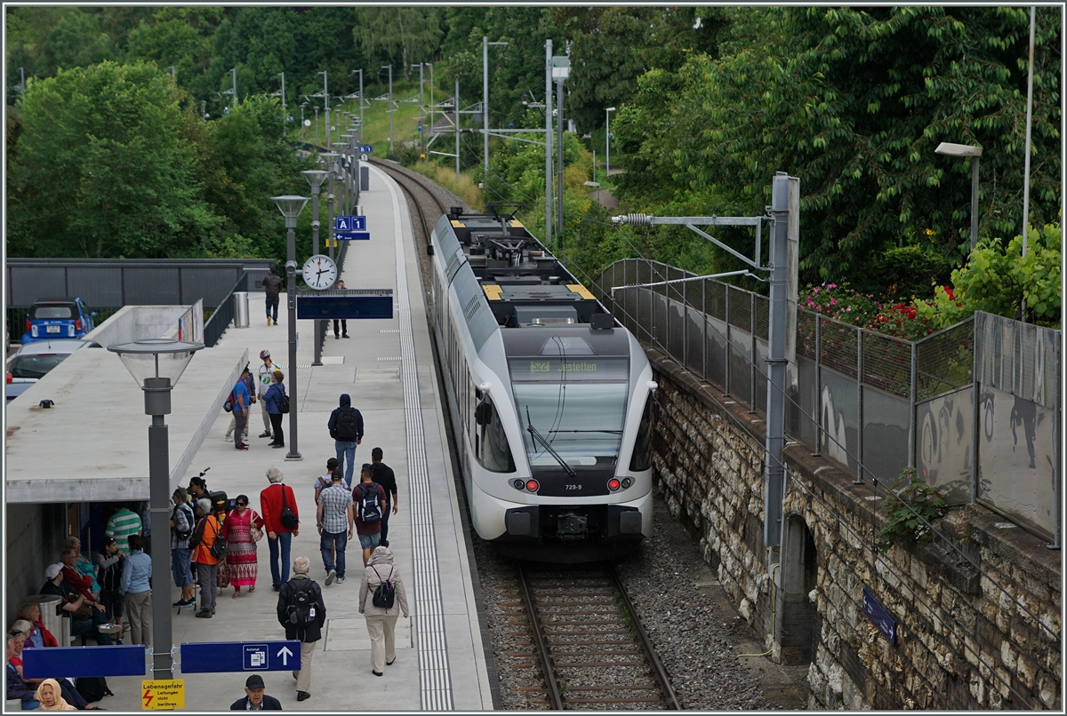 A Thurbo GTW in Neuhausen Rheinfall Station.
18.06.2019