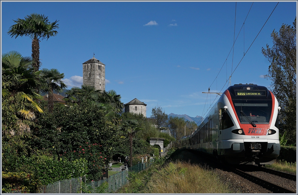 A Tilo Flirt near Locarno.
19.09.2016