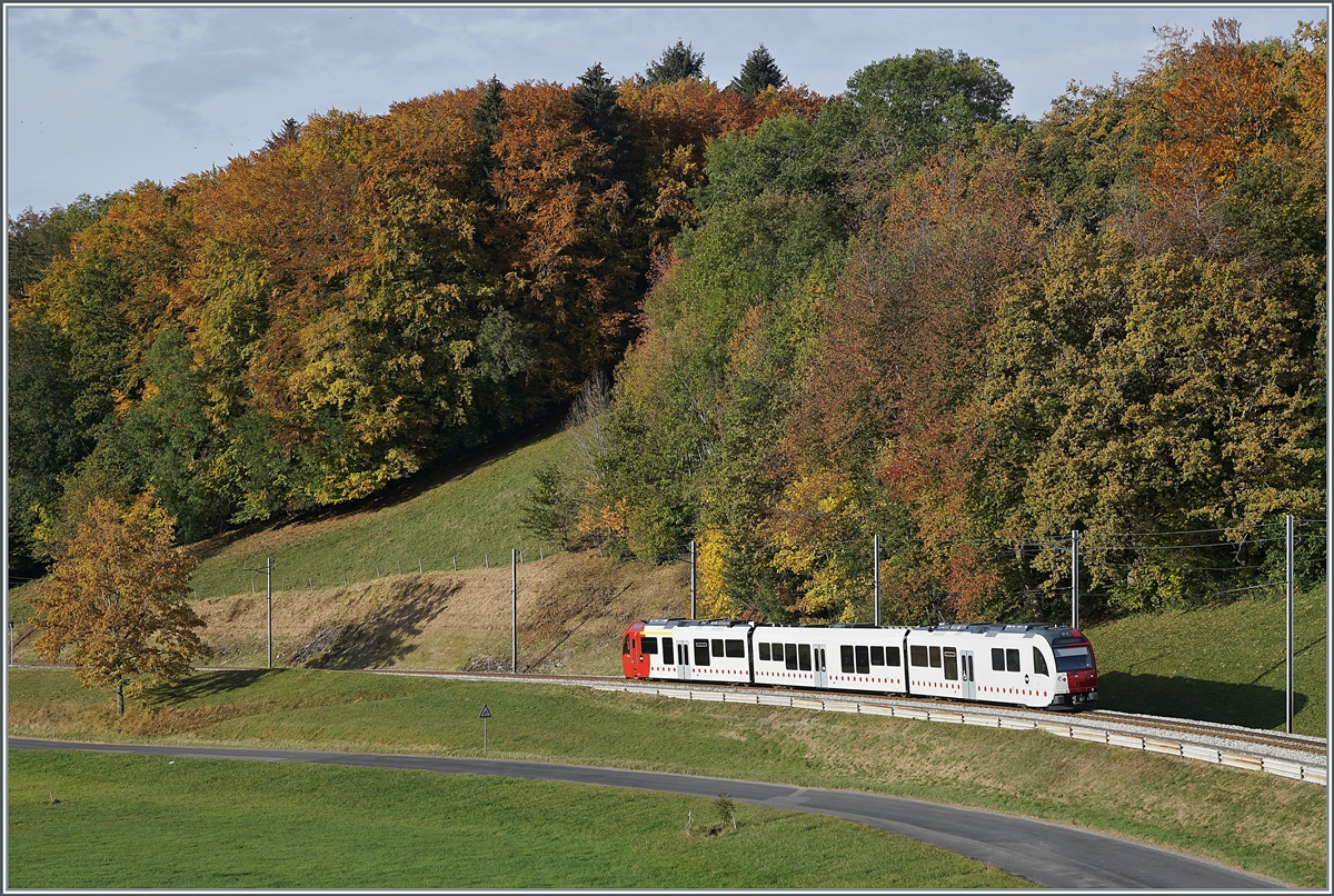 A TPF SURF between Châtel St Dennis and Semsales on the way to Bulle.

22.10.2020