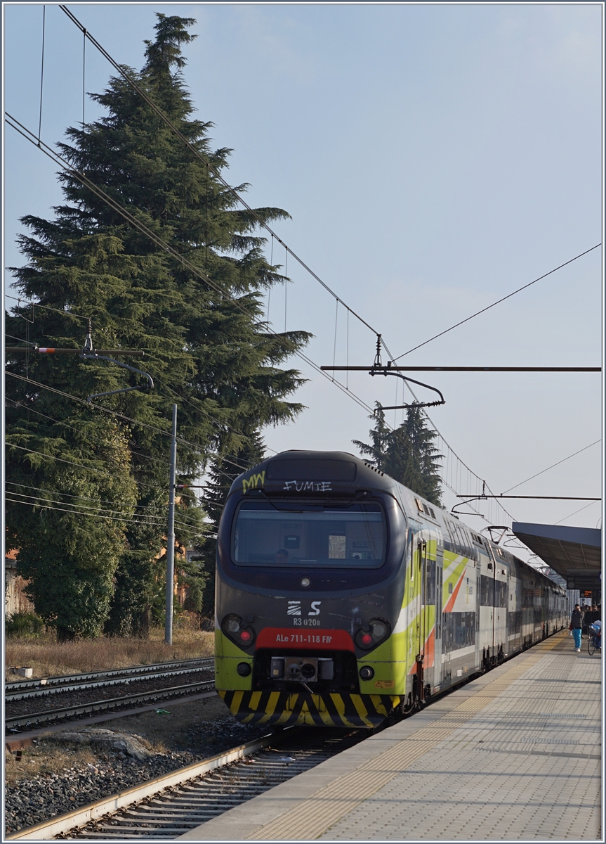 A Trenord Ale 711 in Gallarate.
16.01.2018